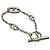Hermès Pulsera de Dijes Hermes Chaine d'Ancre Farandole Plata - vista 3