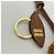 Portachiavi charm Miu Miu in pelle Trick Arancione - vista 3