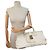 BORSA A MANO LOUIS VUITTON L'INGENIEUX GM M91811 PELLE SUHALI CREME Crudo - vista 5