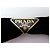 Etiquette NUOVO PRADA 1IF155 FERMAGLIO PER CAPELLI FIOCCO IN VELLUTO NERO BARRETTE HAIR CLIP - vista 7