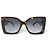 GAFAS DE SOL CHANEL CUADRADAS NUEVAS 5555 MARRÓN LOGO CC BROWN SUNGLASSES Castaño