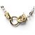 NUOVO COLLANA SAUTOIR CHANEL DRAGON POISSON LOGO CC DOUBLE TOUR D'oro - vista 4