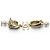 NUOVO COLLANA SAUTOIR CHANEL DRAGON POISSON LOGO CC DOUBLE TOUR D'oro - vista 5