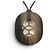 Hermès COLLANA HERMES PENDENTE LIFT GM H044536F CORNO DI BUFALO E LACCA Turchese - vista 5