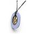 Hermès COLLANA HERMES PENDENTE LIFT GM H044536F CORNO DI BUFALO E LACCA Turchese - vista 6