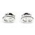 Hermès NEW HERMES FARANDOLE EARRINGS VERY SMALL MODEL SILVER EARRINGS Silvery