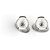 Hermès NEW HERMES FARANDOLE EARRINGS VERY SMALL MODEL SILVER EARRINGS Silvery - view 3