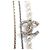 COLLANA CHANEL SAUTOIR LUNE STELLE LOGO CC STRASS PERLE 94CM Argento - vista 3