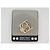 SPILLA CHANEL QUADRATA LOGO CC LUCChetto STRASS 2023 METALLO DORATO D'oro - vista 6