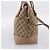 Gucci Bree Convertible Top Handle GG Canvas with Leather Medium Beige - vista 3