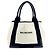Balenciaga Cabas in tela blu navy e pelle Medium Nero