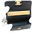 Borsa a mano Chanel Matelasse Chain Clutch in pelle d'agnello nera Nero - vista 6