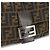 Borsa Fendi Zucca Mamma Baguette Marrone - vista 9