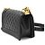 Bolso de hombro Chanel Boy Small con cadena Negro - vista 3