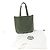 Borsa Tote Alexander McQueen in pelle di vitello kaki Cachi - vista 2