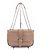 Borsa a mano in pelle Longchamp Amazone Chain Marrone