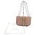 Borsa a mano in pelle Longchamp Amazone Chain Marrone - vista 2