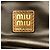 Borsa Miu Miu con manico superiore in pelle antique e logo Marrone - vista 11