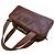 Borsa Miu Miu con manico superiore in pelle antique e logo Marrone - vista 6