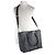 Borsa a tracolla Coach F29032 in pelle Herringbone Marrone Nero - vista 3