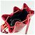 Borsa a tracolla in pelle rossa Salvatore Ferragamo Rosso - vista 13