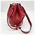 Borsa a tracolla in pelle rossa Salvatore Ferragamo Rosso - vista 4