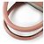 Bolsa 2-Way em couro BALLY BOND MD Rosa - vista 6