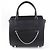 Borsa a tracolla Alexander Wang in pelle di vitello nera Nero