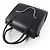 Borsa a tracolla Alexander Wang in pelle di vitello nera Nero - vista 5