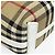 Burberry Canvas Nova Check Mini Tote Weiß Beige - Ansicht 7