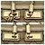 Bamboo Borsa a tracolla Gucci GG Canvas Beige D'oro - vista 10