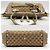 Bamboo Borsa a tracolla Gucci GG Canvas Beige D'oro - vista 6