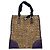 Prada Shopper aus Wolle und Leder Braun Lila