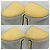 Bolso de hombro Loewe Anagram Beige Amarillo - vista 13