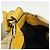 Bolso de hombro Loewe Anagram Beige Amarillo - vista 17