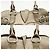 Borsa Salvatore Ferragamo Gancini Marissa Bronzo - vista 8