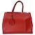 Fendi 2Jours Patent Medium Rosso