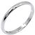 Tiffany & Co. Alliance de mariage Classic Platine 2mm Argenté