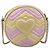 Gucci GG Marmont Round Matelasse Leather Mini D'oro - vista 2