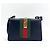 Gucci Sylvie Leather Small Blu navy - vista 2