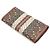 Cartera Continental Burberry TB Monogram Stripe Castaño Negro Roja Beige Crudo - vista 3