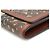 Cartera Continental Burberry TB Monogram Stripe Castaño Negro Roja Beige Crudo - vista 4