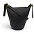 COACH Vintage 9953 Schultertasche aus Leder Schwarz