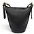 COACH Vintage 9953 Schultertasche aus Leder Schwarz - Ansicht 2