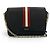 BALLY Seliah Schultertasche aus Leder mit Kette Schwarz