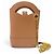 Borsa a tracolla Chloé in pelle marrone - vista 3