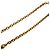 Collana Choker a catena con logo Miu Miu D'oro - vista 5