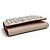 Cartera compacta de piel tri-fold Christian Louboutin Beige - vista 3