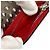 Cartera compacta de piel tri-fold Christian Louboutin Beige - vista 6