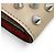 Cartera compacta de piel tri-fold Christian Louboutin Beige - vista 9